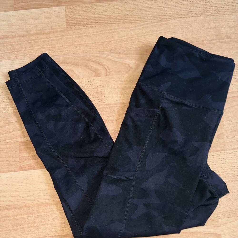 Camo Black Leggings